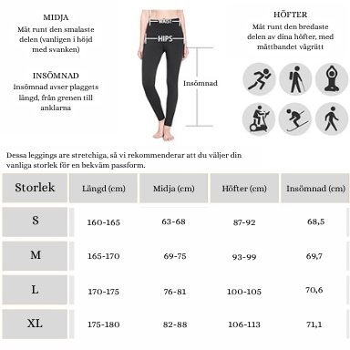 Vilda™ - Fodrade leggings
