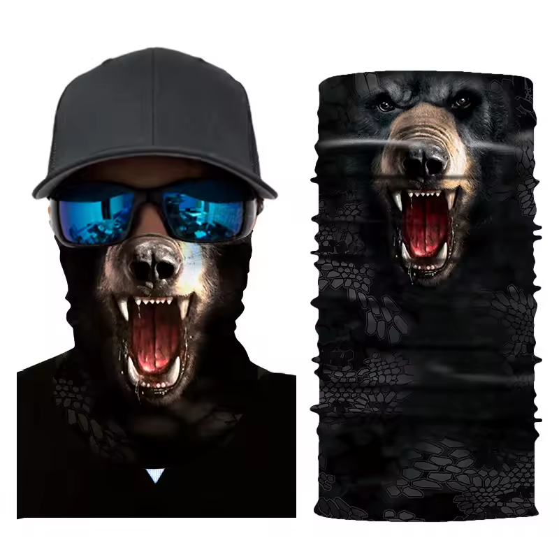 VildHals™ – Multifunktionell halsduk med djurmotiv